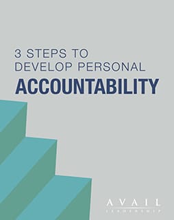 develop personal accountability