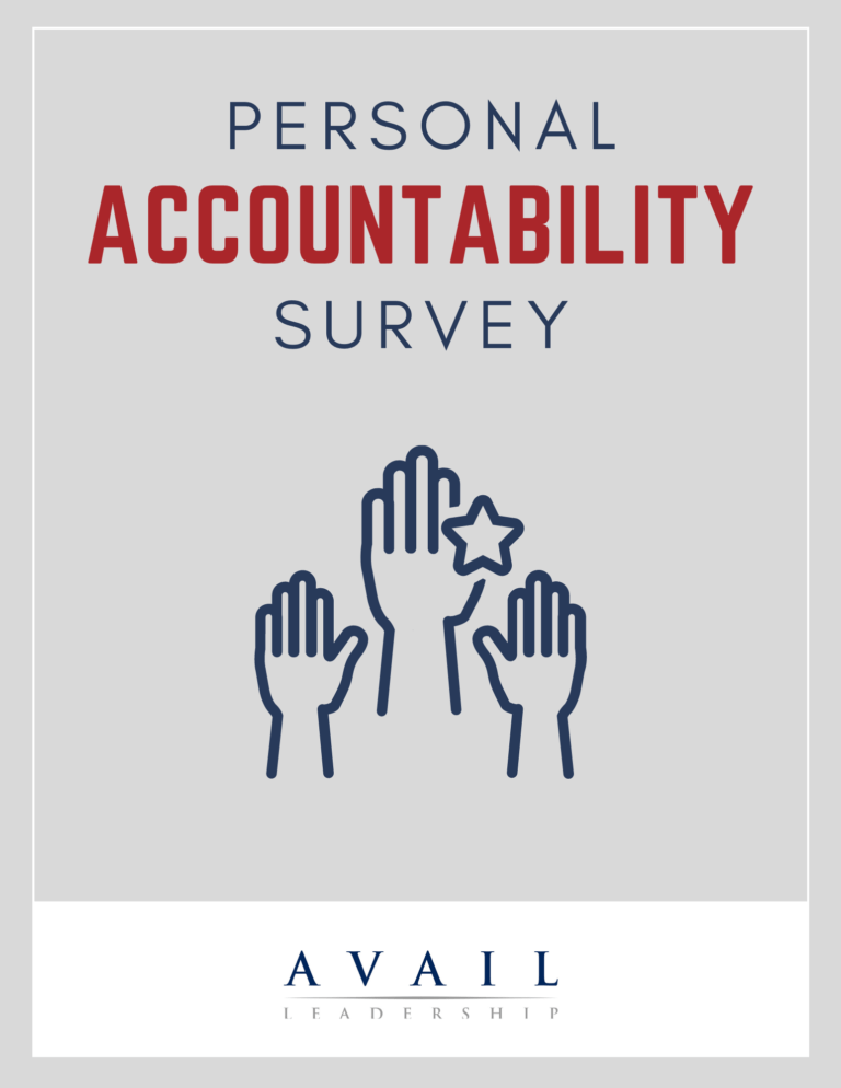 personal accountability survey