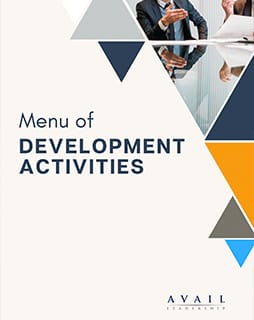 Menu of Development Activities